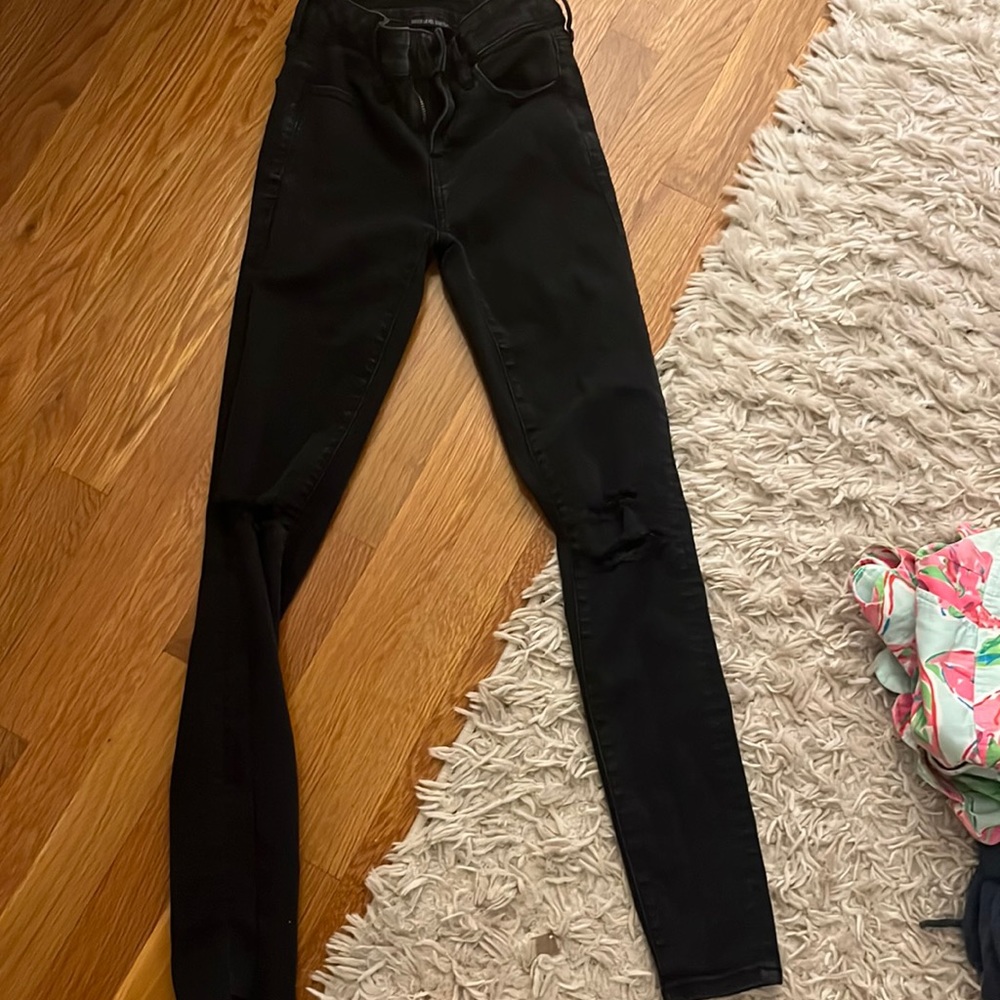 Black American Eagle jeans next level stretch